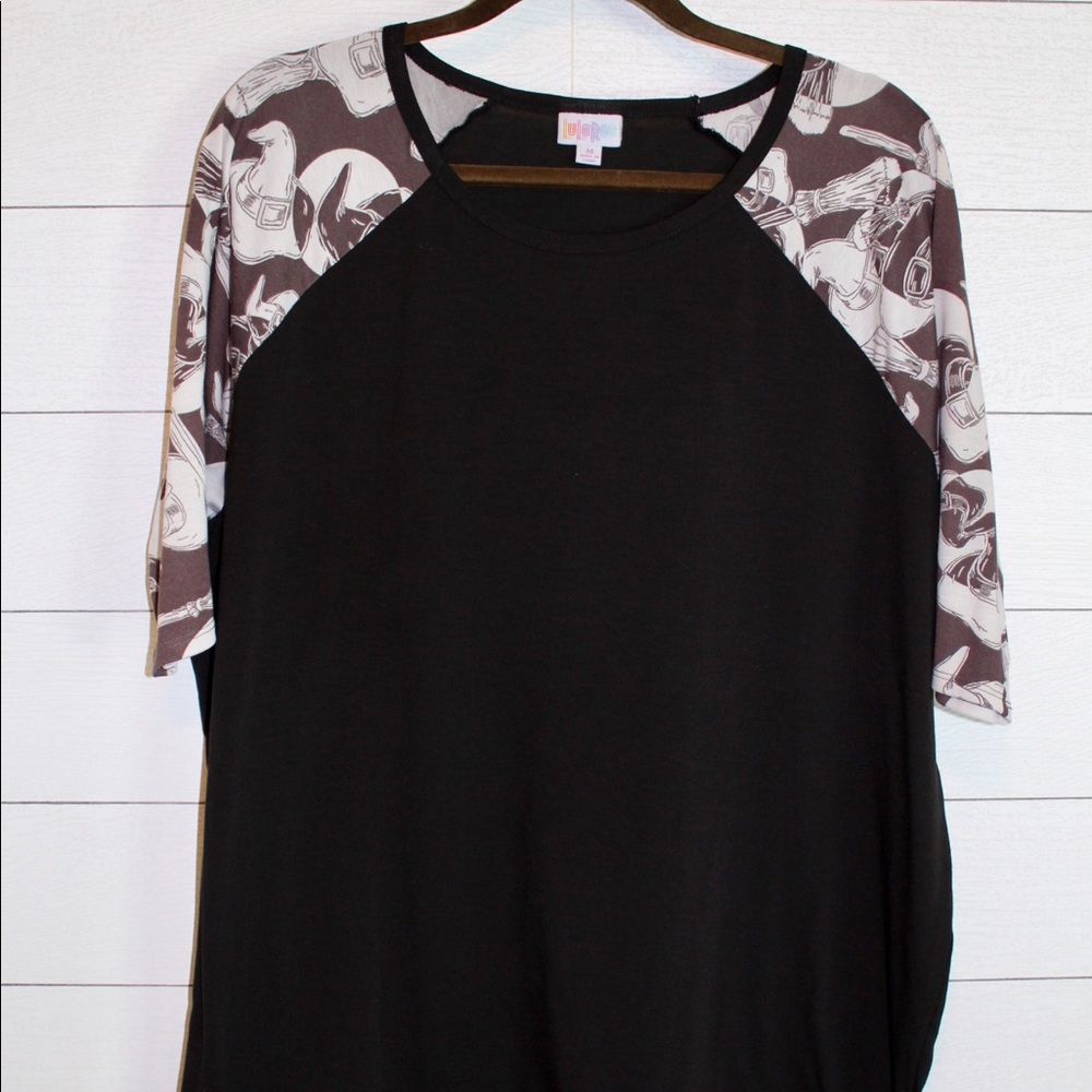LuLaRoe Witch Hat & Broom tunic